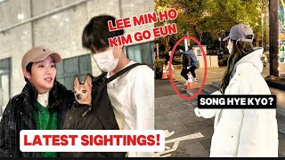 LEE MIN HO SECRETLY FOLLOWED KIM GO EUN LATEST SIGHTINGS [upl. by Kiyohara]