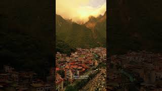 Machupicchu pueblo y su magia ancestral 🇵🇪🤩🌎 machupicchu aguascalientes Perú cusco filmmaking [upl. by Neeka]