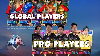 When Global Players Meet Pro players in Rank Games😳 [upl. by Flodnar]