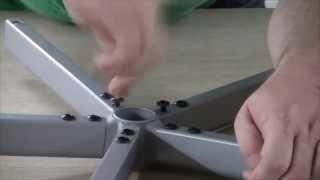 Assembling the IKEA SNILLE Swivel Chair [upl. by Leonelle]