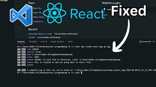 How To Fix npx createreactapp myapp Error In React js In hindi reactjs [upl. by Anilrahc530]