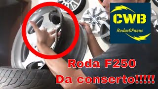 Reforma de rodas recuperação de rodas de liga leve rodas aro 16F250 [upl. by Eberhard89]