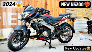 2024 New Bajaj Pulsar Ns200 Obd2 E20 Model New Updates ❤️‍🔥 New Digital Metre Console 🔥 [upl. by Novia789]