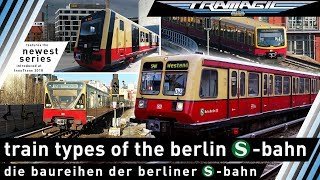 Die Baureihen der Berliner SBahn [upl. by Casie840]