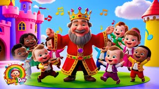 Old King Cole Song for Kids Fun amp Catchy Nursery Rhyme with Animation by ZubiDubiKids [upl. by Stan]