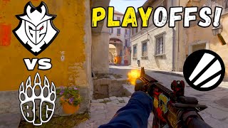 PLAYOFFS BIG vs G2  HIGHLIGHTS  ESL Pro League Season 19 l CS2 [upl. by Negeam]