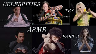 Best Of Celebrities Trying ASMR W Magazine  Part 2 [upl. by Gerta]