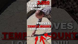 3000 Year Old Stone proves Temple Mount Location TempleMount HistoryUncovered [upl. by Whall230]