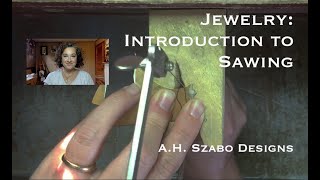 Intro to Jewelry Sawing One [upl. by Jean-Claude199]