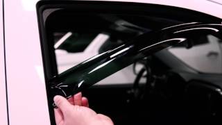 EGR InChannel Window Visor Installation [upl. by Aramal]