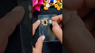 Diy mirror earrings😱🔥trendingshortsdiyhandmadeearringsshortseasydiytrendingdiycreativeviral [upl. by Latt930]