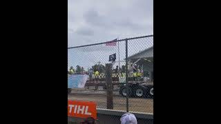 Parade at NYS Woodsmen’s Field Days in Boonville NY [upl. by Nilyak]