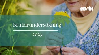 Resultat av Brukarundersökning 2023 [upl. by Molahs631]