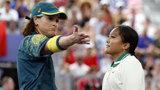 the 36yearold Aussie college professor who lit up breaking at the Paris Olympics [upl. by Crescen623]