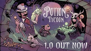 Potion Tycoon  10 Release Trailer [upl. by Gorlin]