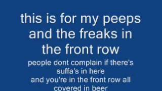 hilltop hoods  nose bleed section lyrics [upl. by Analeh]