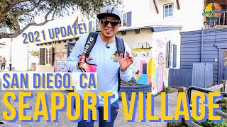 Seaport Village in San Diego  All You Need To Know Before You Go In 2021 [upl. by Irmina]