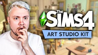 The Sims 4 Artist Studio Kit is actually a vibe honest review [upl. by Auohc360]