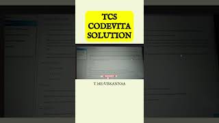 TCS Codevita Today Solutions 😲😲😲  Season 11 Preparation  2023 [upl. by Eidderf230]