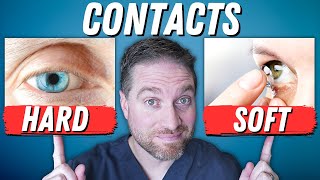 Hard RGP VS Soft Contact Lenses  Pros and Cons [upl. by Patterson]