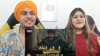 Ertugrul Ghazi Urdu  Episode 10 Season 5 [upl. by Gytle]