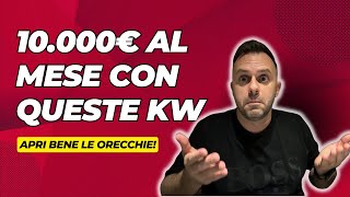 Come scovare le keywords da 10K al MESE [upl. by Corenda625]