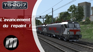 TS2017  Lavancement du repaint [upl. by Maxentia]