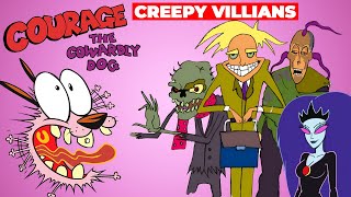 Courage the Cowardly Dog Show  10 Creepiest Villains from Courage the Cowardly Dog [upl. by Amik]