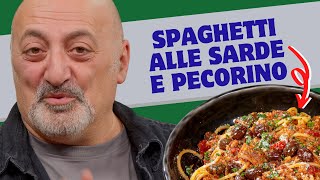 Spaghetti alle sarde e pecorino [upl. by Lasyrc]