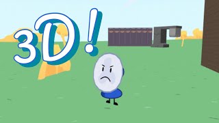 Every Time There’s 3D In BFDI [upl. by Jerad]