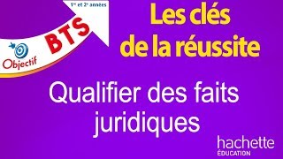 Les clés de la réussite  Qualifier des faits juridiques [upl. by Yeffej10]