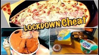 LOCKDOWN MASSIVE CHEAT  4000cals binge eating filmed  TD EW 暴飲暴食 [upl. by Rosati]