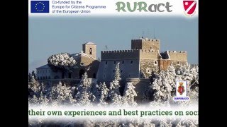 RURACT  Revaluating RURal areas in Europe through the developement of social farming ACTivities [upl. by Hillari]