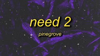 Pinegrove  Need 2 Lyrics  nothing here to care about pinegrove shuffle [upl. by Dorotea]