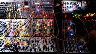 Willy Wonkas Synth Factory  Dual Buchla 200e systems [upl. by Assirat]