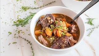 Anthony Bourdains Boeuf Bourguignon Recipe With A Twist [upl. by Ttocs]