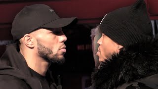 COLD AS ICE Lyndon Arthur vs Anthony Yarde 2 INTENSE FACEOFF [upl. by Cavanagh]