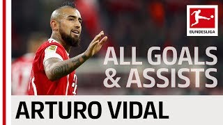 Arturo Vidal  All Goals and Assists 201718 [upl. by Madeline]