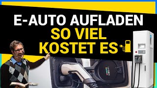 Elektroauto aufladen  So viel kostet es [upl. by Lewak]