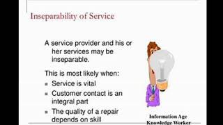 Inseparability as a Service Characteristic [upl. by Leimaj]