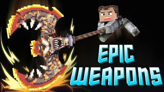 The BEST MCPE Weapon and Combat Mod Link in Description [upl. by Sy]