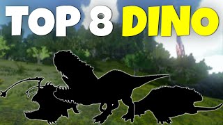 Top 8 Dinos For Harvesting Ark Mobile  Part 2 From Dododex  Hindi [upl. by Augie]