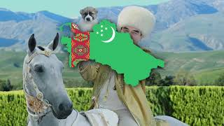 quotSportly Turkmenistanquot  Turkmen President Song [upl. by Denice]