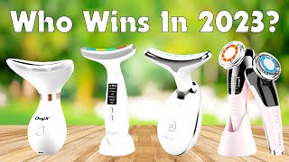 The 5 Best Face Massager For 2023 Top 5 Anti Wrinkle Double Chin Line Remover [upl. by Nessah]