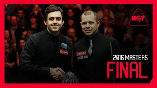 OSullivan vs Hawkins Final In FULL 🍿  Masters 2016 [upl. by Fortier636]