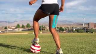 Hamstring Injury How to Recover from Common Soccer Injures with STRENGTHTAPE® [upl. by Ashlee]