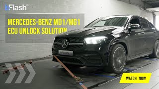 Exclusive MercedesBenz MD1MG1 ECU Unlock Solution by bFlash [upl. by Ahsimaj]