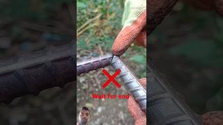 Another strong welding trick welding ironwelding shorts [upl. by Giffard]