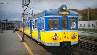 Poland train ride from Reda to Gdynia Hill of St Maximilian [upl. by Nytsrik]