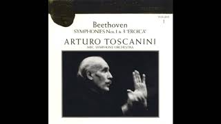 BEETHOVEN Symphony No 1 in C major op 21  Toscanini · NBC Symphony Orchestra [upl. by Ahsratal]